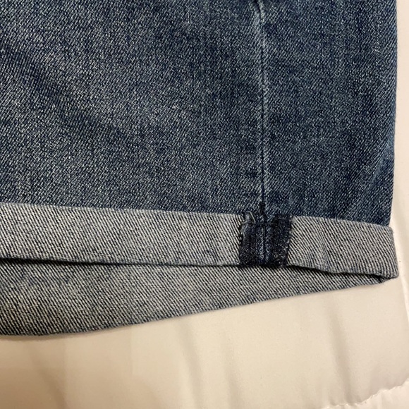 SOLD**Rolled Mid-Rise Denim Shorts - Picture 4 of 9